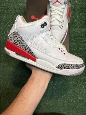 Jordan Retro 3 Hall Of Fame Size 9.5